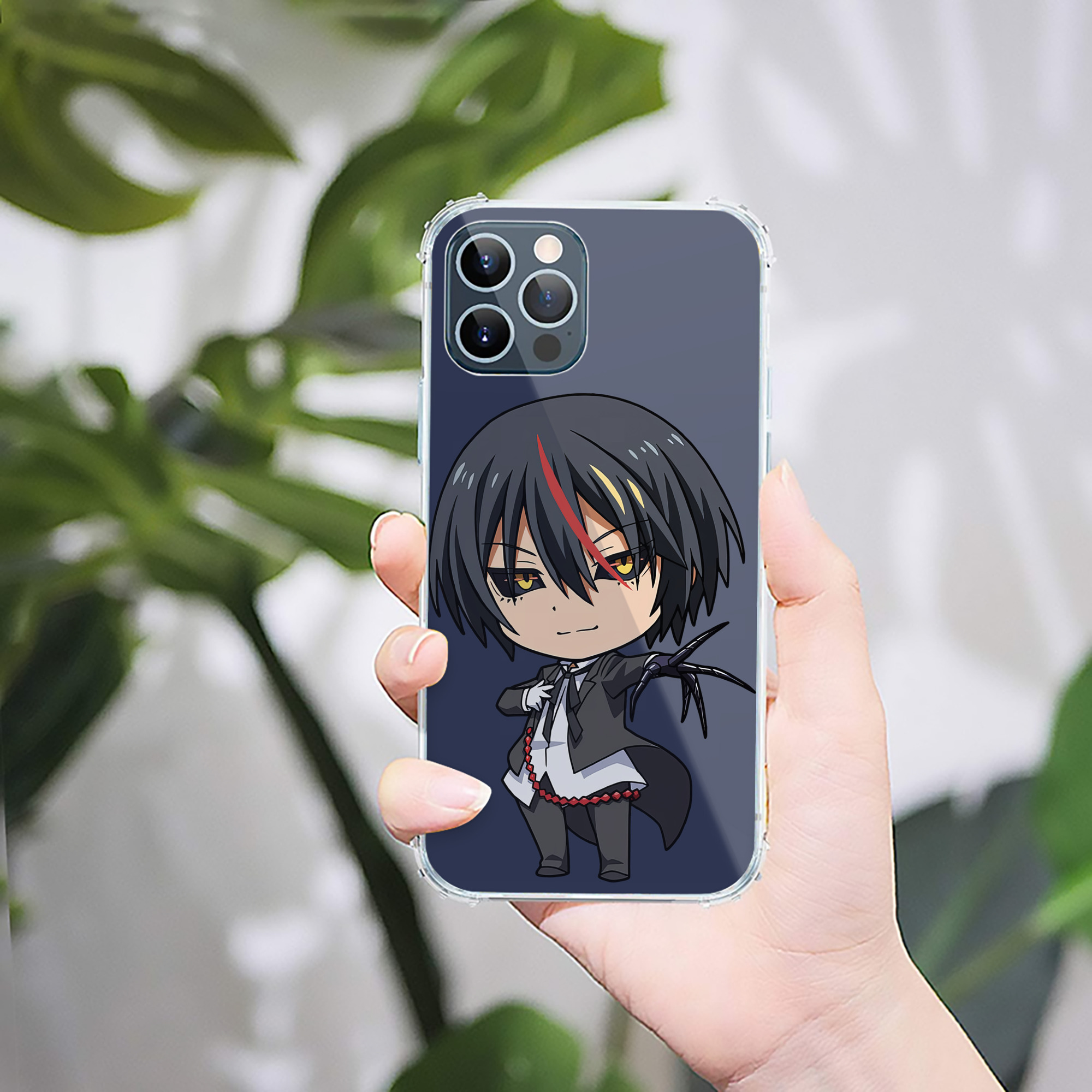 （画像用） 転スラ Regarding Reincarnated to Slime 【iPhone 12シリーズ対応】透明スマホケース（クリアソフトケース）